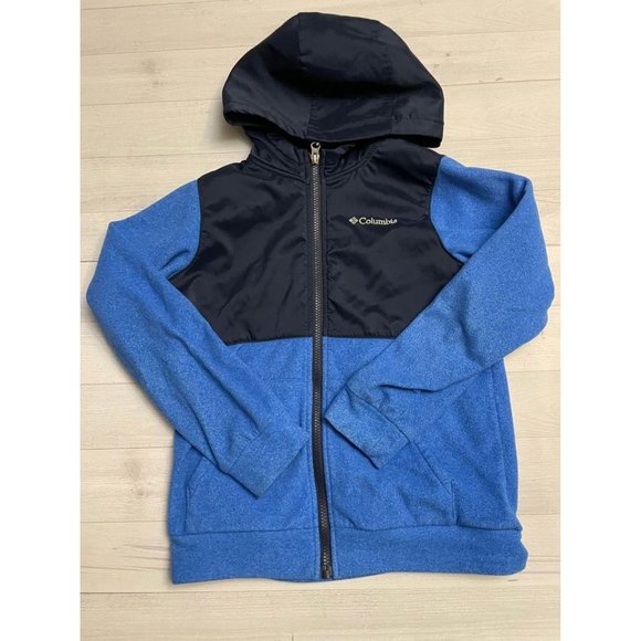 columbia boys fleece‎ jacket medium 10/12 - Picture 1 of 7